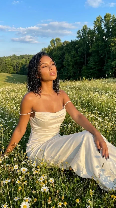 Meadow Wildflowers - Dreamy Summer Portrait