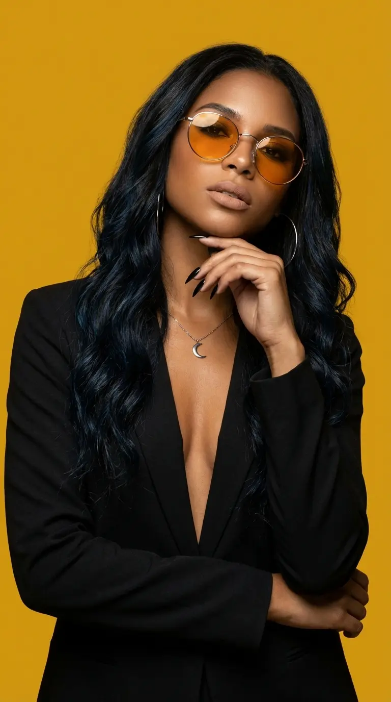 Gemini image prompt result — Fashion Editorial Portrait